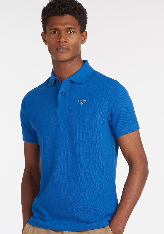 Weekend Bargains to Indulge In Barbour Sports Polo Shirt, Sports Blue