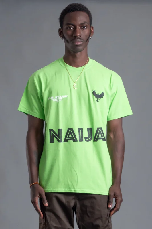 Special Discount GUYS 霓虹绿队 NAIJA T 恤