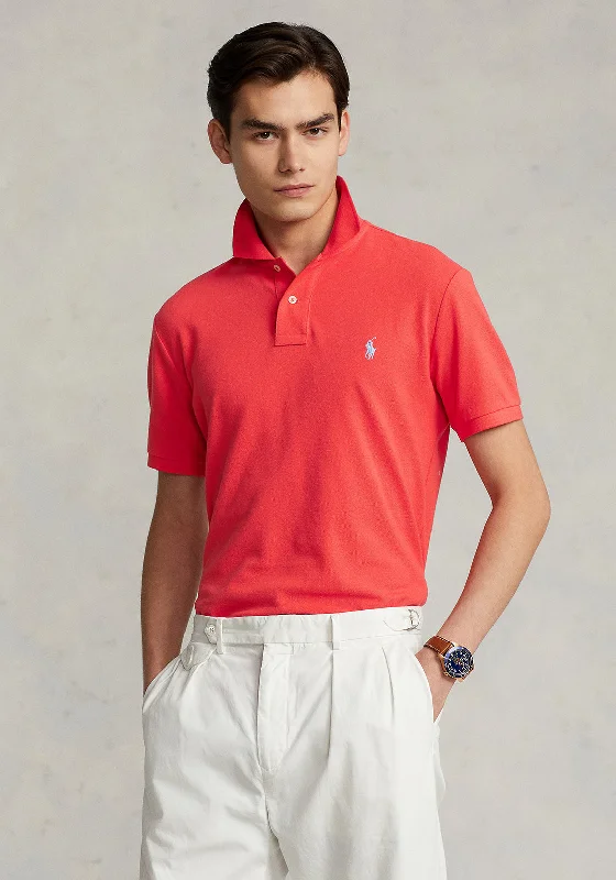 Unbeatable Prices Ralph Lauren Classic Mesh Polo Shirt, Bright Red