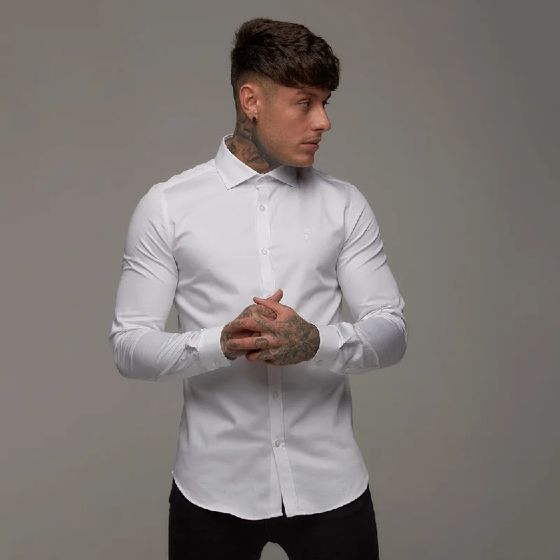 Quick Sale Father Sons Classic White Luxe Egyptian Cotton - FS194