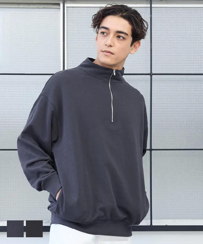 Weekend Deals to Brighten Your Day 1/1〜福袋対象★ スウェット メンズ ハーフジップ 裏毛 リブ ポケット トレーナー プルオーバー 重ね着 長袖 カジュアル ミディアム丈 メール便不可 24ss coca コカ Weekend Deals to Brighten Your Day 1/1〜福袋対象★ スウェット メンズ ハーフジップ 裏毛 リブ ポケット トレーナー プルオーバー 重ね着 長袖 カジュアル ミディアム丈 メール便不可 24ss coca コカ