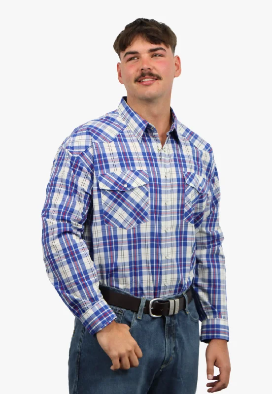 Loyalty Reward Bisley Mens Western Long Sleeve Shirt