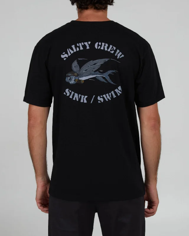 Clearance Sale Kamikaze Premium S/S Tee - Black