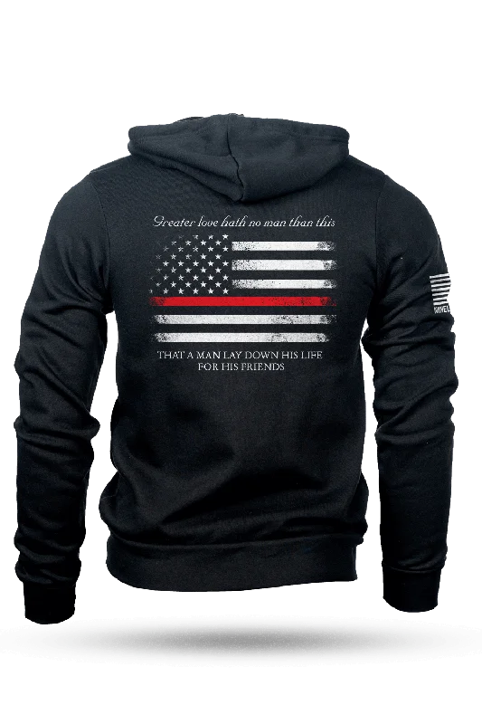 The Best Prices Thin Red Line - Full-Zip Hoodie
