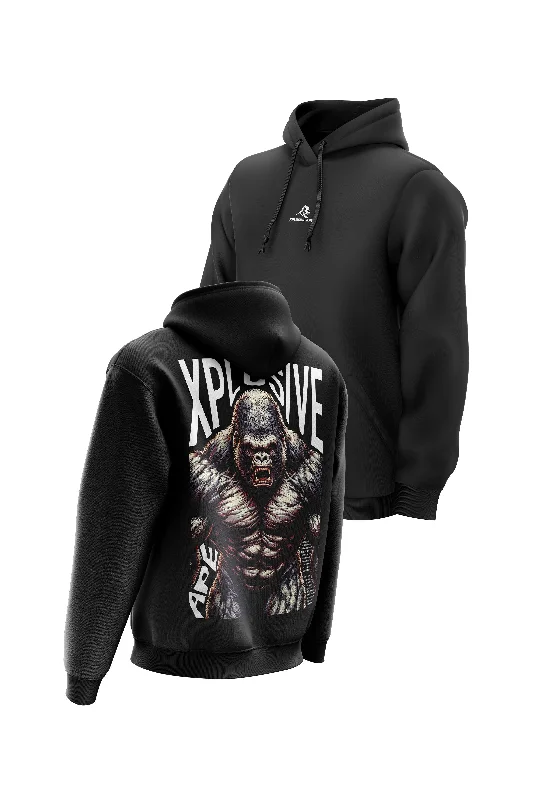 Price Cut XAPE Dominance Hoodie - Black