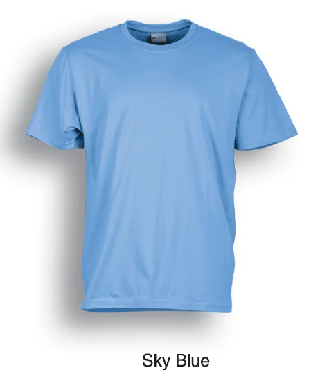 Seasonal Sale Adults Cotton Tee Shirt - Sky