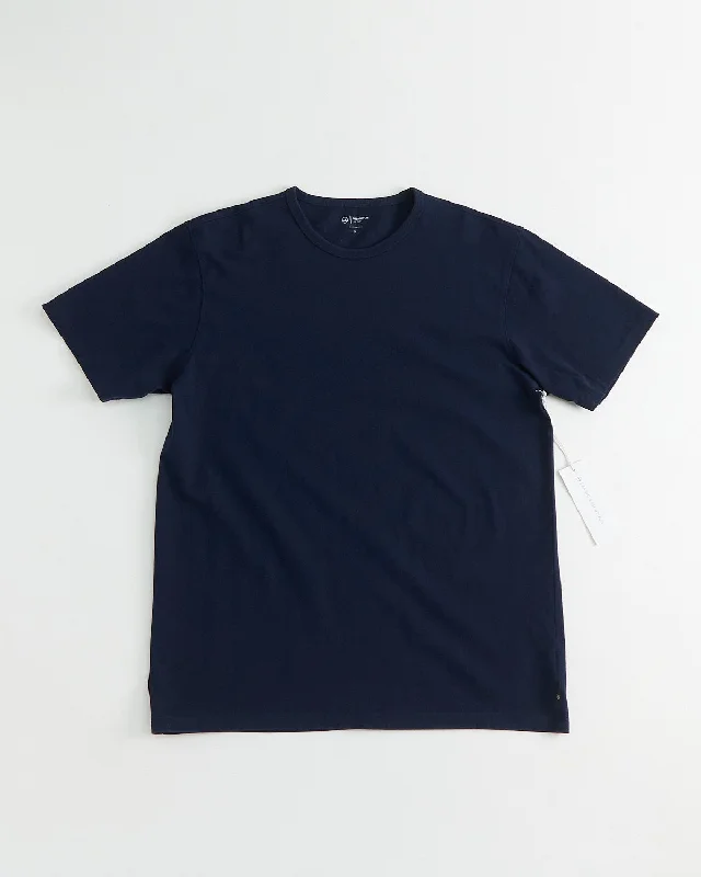 TIME-Limited Offer 'Bryce' Navy Crew Neck T-Shirt