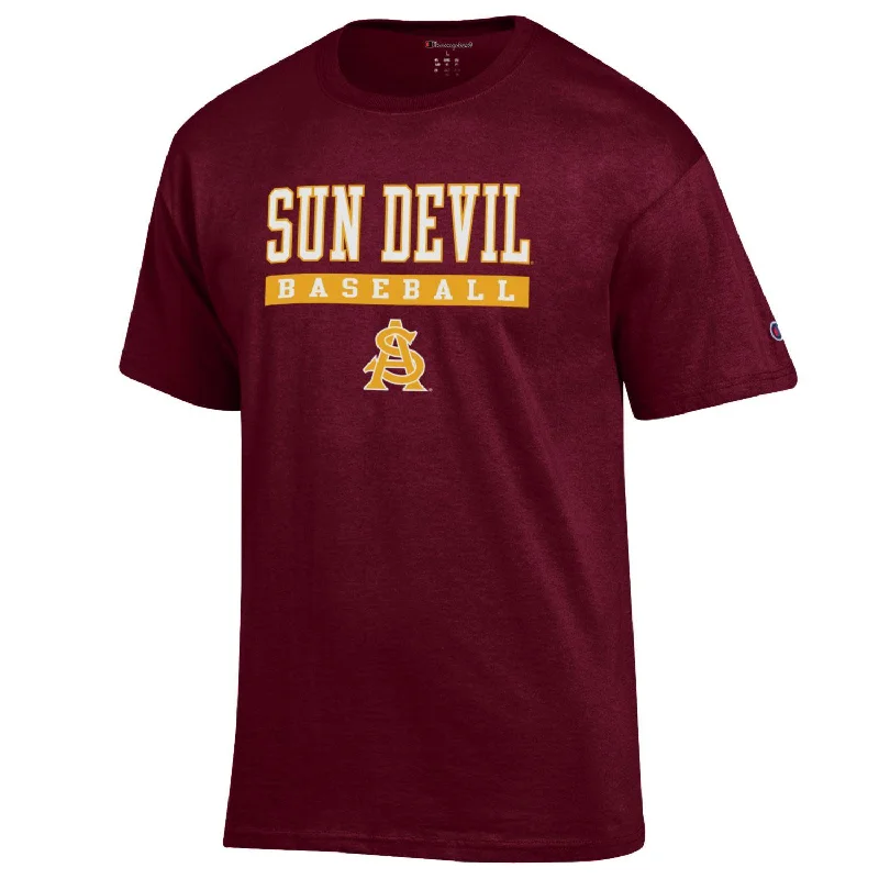 Take Advantage ASU Baseball Athletic Tee MRN