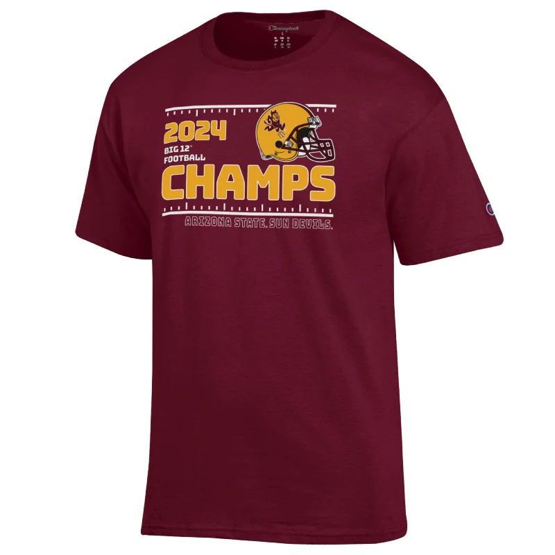 Your Weekend, Your Savings ASU Big XII Champions Helmet Tee MRN