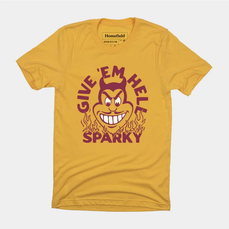 Discount Deals ASU GEH Sparky Tee GLD
