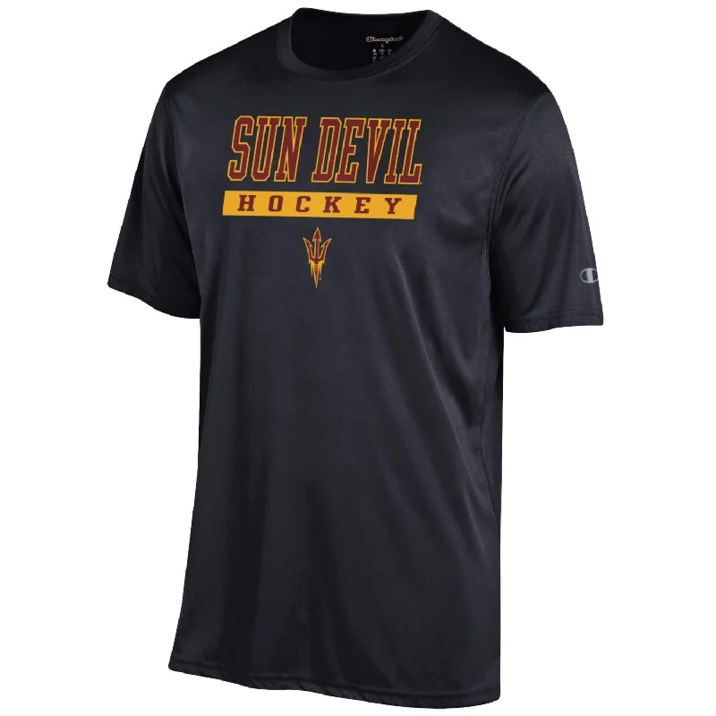 Limited Availability ASU Hockey Athletic Tee BLK