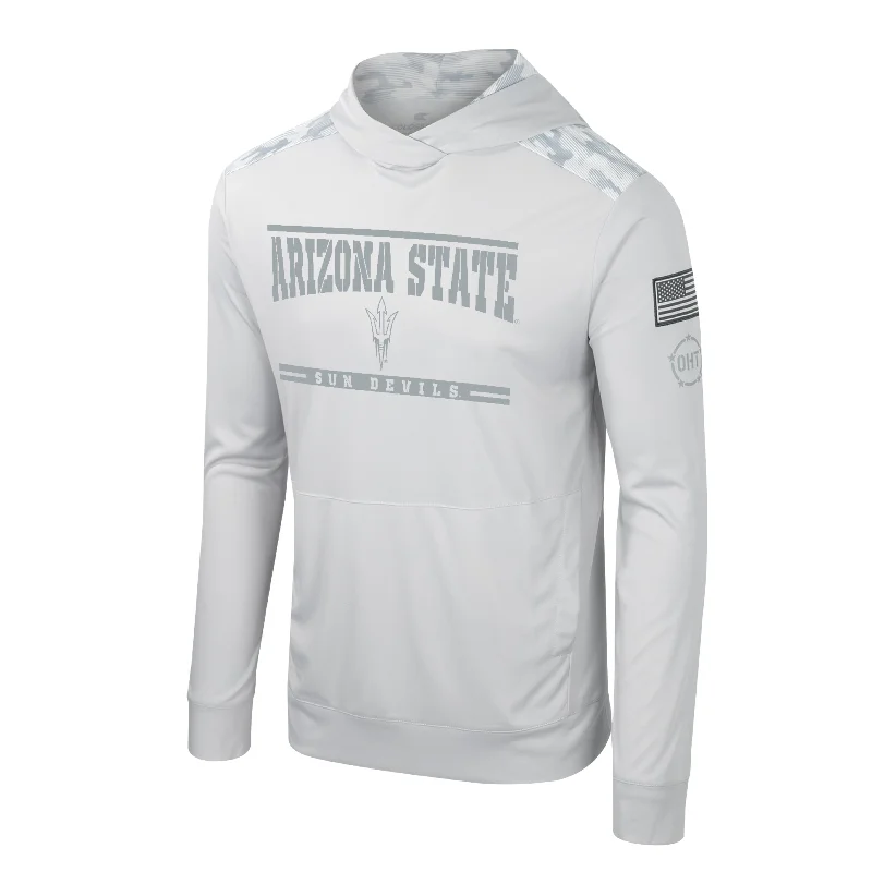 Price Rollback ASU Ice OHT Hoody L/S Tee WHT
