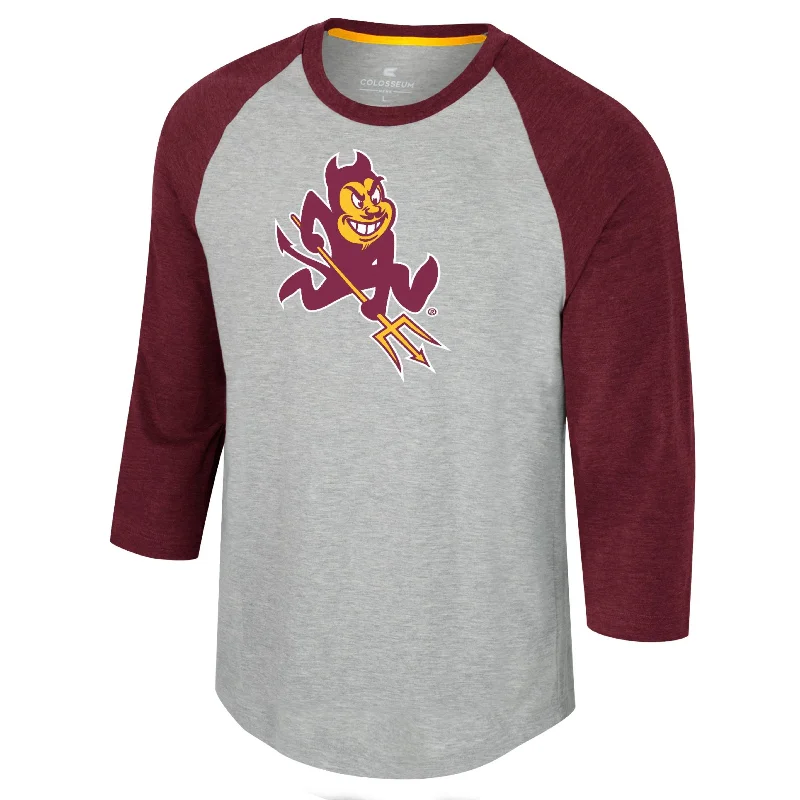 New Arrival ASU Jonah Raglan Tee GR/M