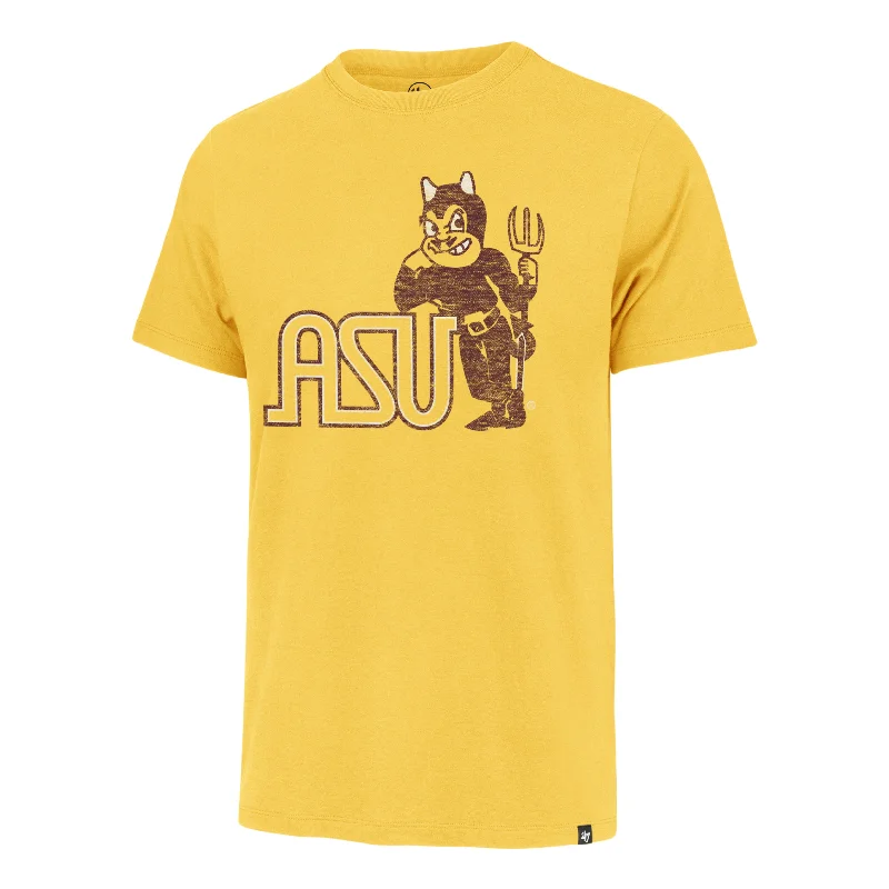 Factory Direct Sale ASU Leaning Sparky Tee GLD