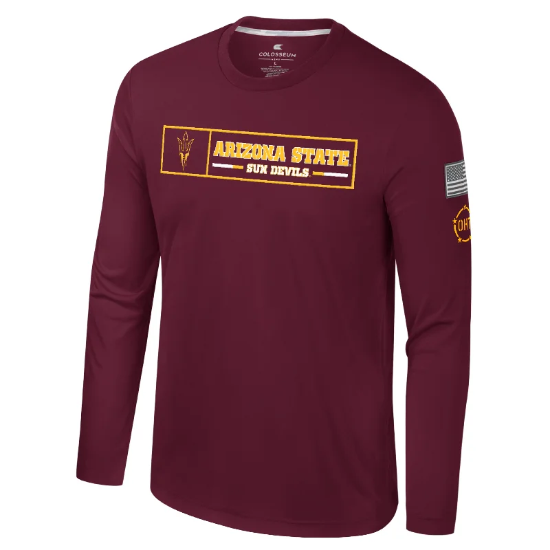 Don't Wait ASU OHT L/S Tee MRN