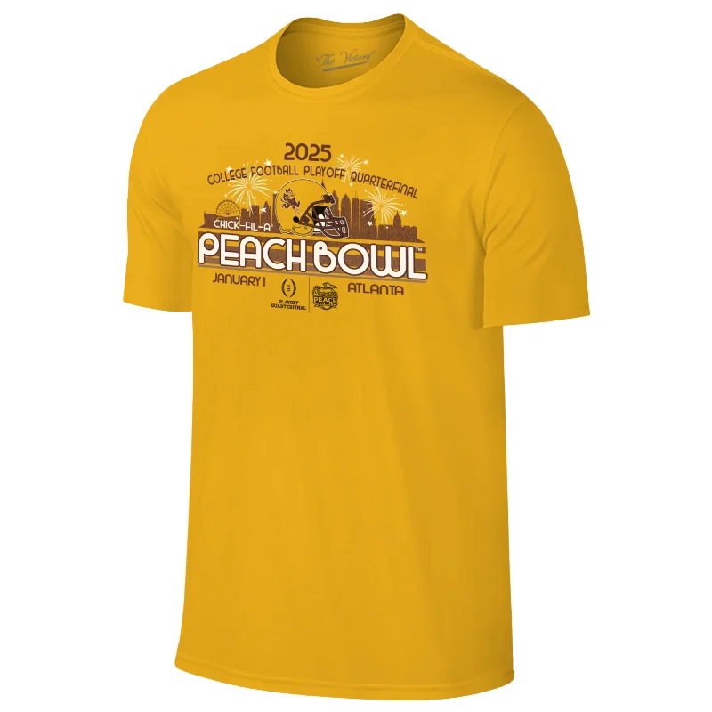 The Best Prices ASU Peachbowl CFP Tee GLD