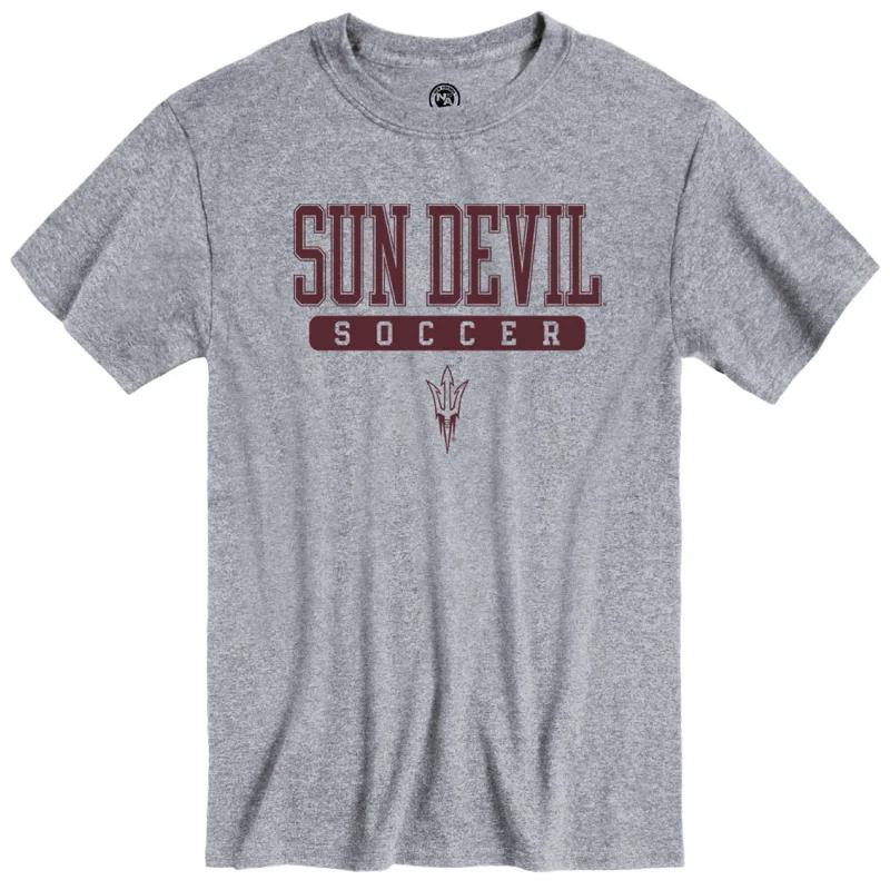 Mega Sale ASU Soccer NA Sport Tee GRY