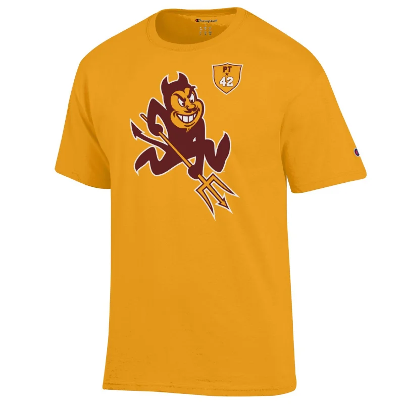 Cash Savings ASU Sparky Tillman Tee GLD
