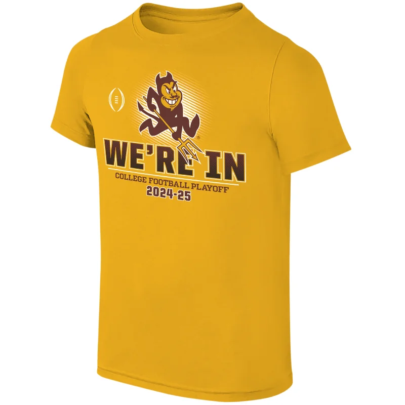 Top Pick ASU We're In CFP Tee GLD