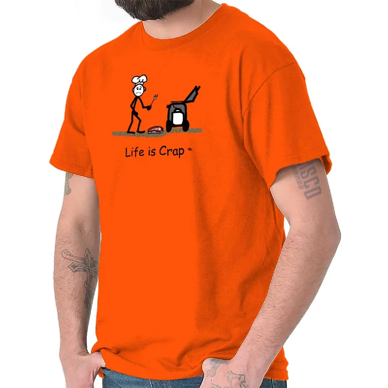 Weekend Discounts to Relish BBQ Steak Drop T-Shirt