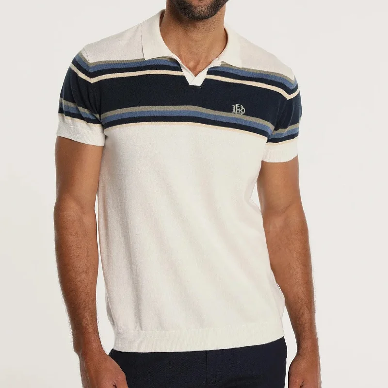Reduced Rates Bendorff knit cotton polo shirt