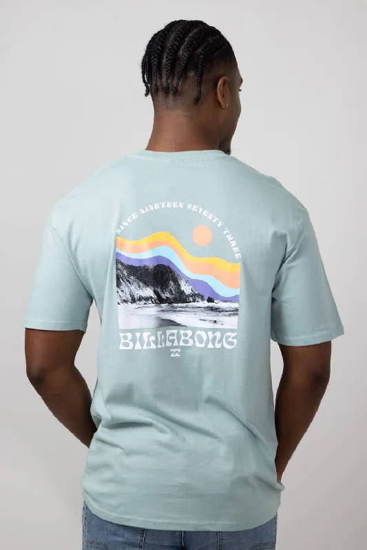 Friends and Family Sale Billabong Sands T-Shirt for Men in Seafoam | 24A3524000-SEAFOAM Friends and Family Sale Billabong Sands T-Shirt for Men in Seafoam | 24A3524000-SEAFOAM