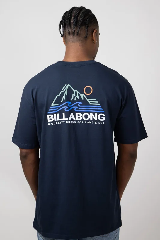 Limited Time Discount Billabong Wilderness T-Shirt for Men in Navy | 24A3524008-NAVY Limited Time Discount Billabong Wilderness T-Shirt for Men in Navy | 24A3524008-NAVY