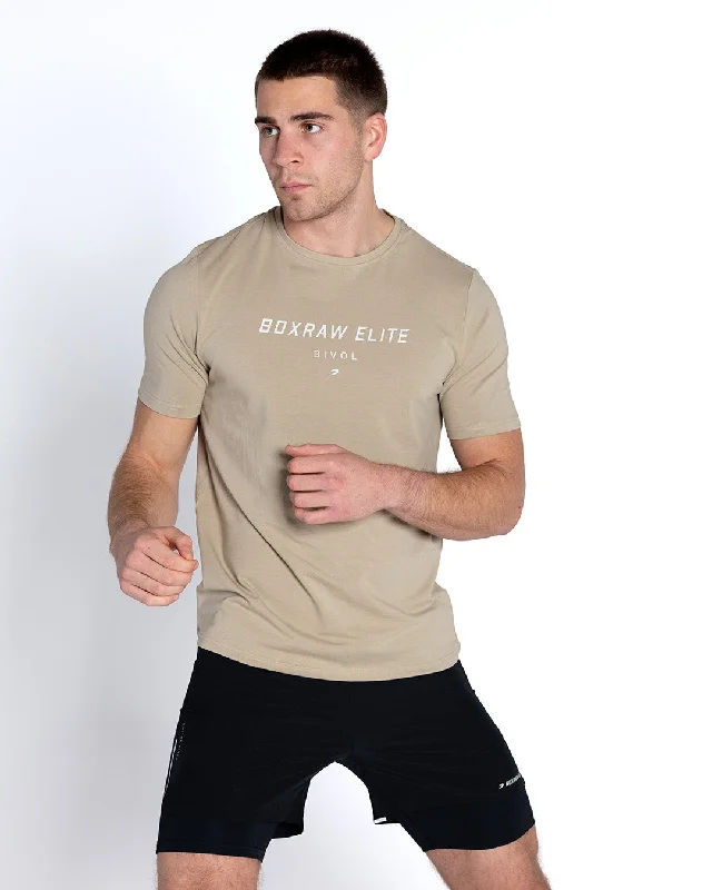Weekend Offers That Shine Bivol x BOXRAW T-Shirt - Taupe Beige