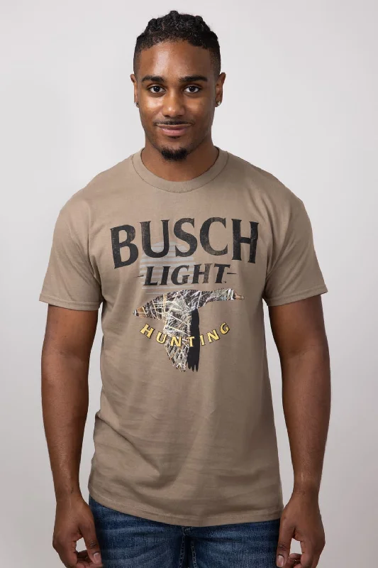 Bonus Savings Busch Camo Duck T-Shirt for Men in Brown | 17594-803B-BROWN