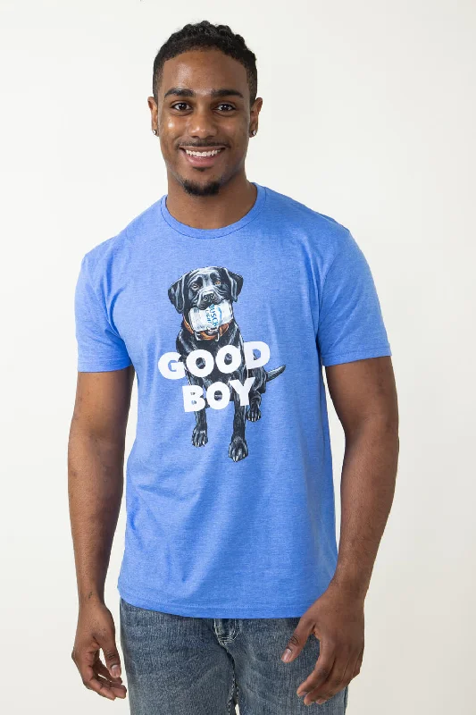 Stock Clearance Busch Light Good Boy T-Shirt for Men in Royal Blue | 3363-ROYALBLUE
