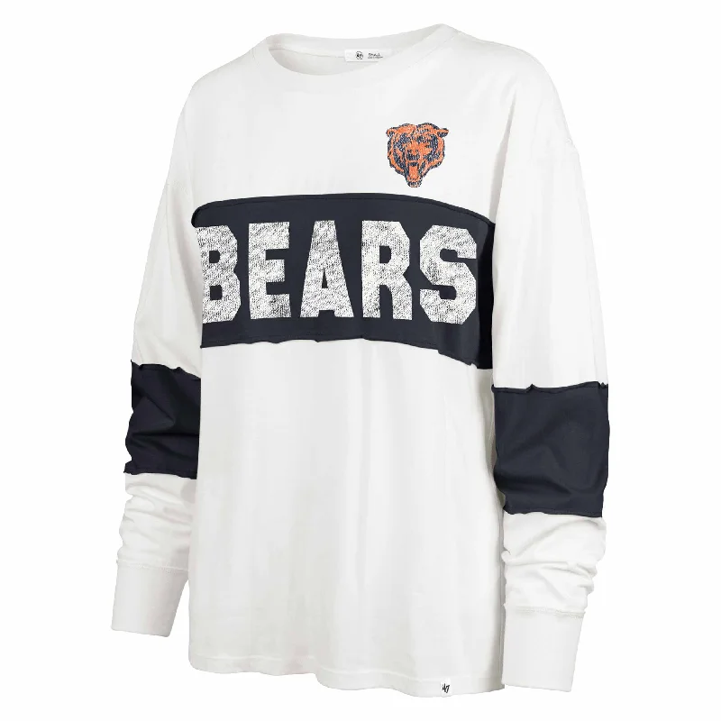 Reduced Price Chicago Bears 47 Brand Women's Sandstone Clubhouse Pride Taylor Longsleeve T Shirt Reduced Price Chicago Bears 47 Brand Women's Sandstone Clubhouse Pride Taylor Longsleeve T Shirt
