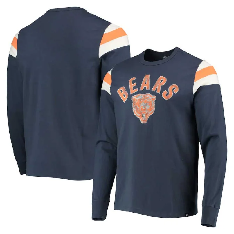 Weekend Discounts to Grab Chicago Bears Atlas Franklin Rooted Long Sleeve T-Shirt