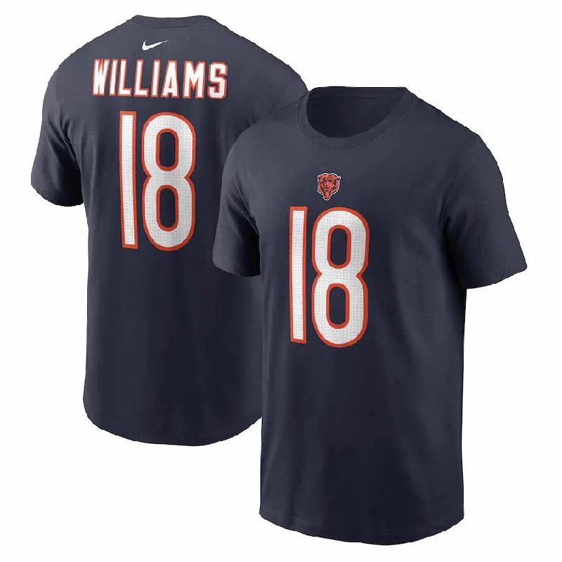 Weekend Specials Just for You Chicago Bears Caleb Williams Essential Name & Number T Shirt Weekend Specials Just for You Chicago Bears Caleb Williams Essential Name & Number T Shirt