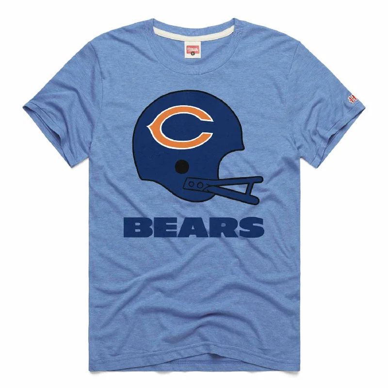 Massive Deal Chicago Bears Homage Big Helmet Short Sleeve T Shirt