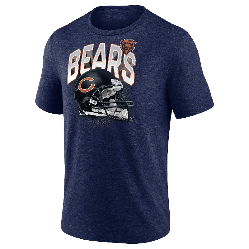 Weekend Bargains to Love Chicago Bears Iconic Tri-Blend End Around T-Shirt
