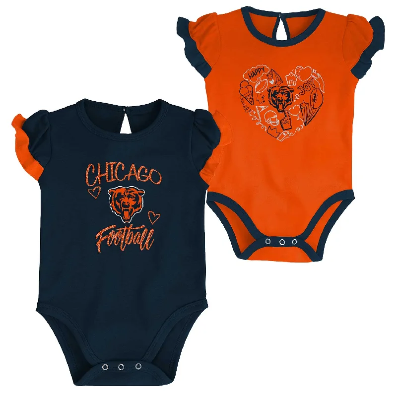 Weekend Specials to Indulge In Chicago Bears Newborn Too Much Love 2-Pack Creeper Set
