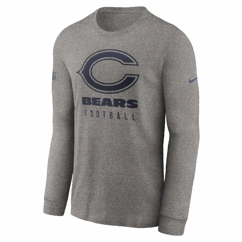 Sale Event Chicago Bears Nike Dri-FIT Cotton Team Issue Long Sleeve T Shirt