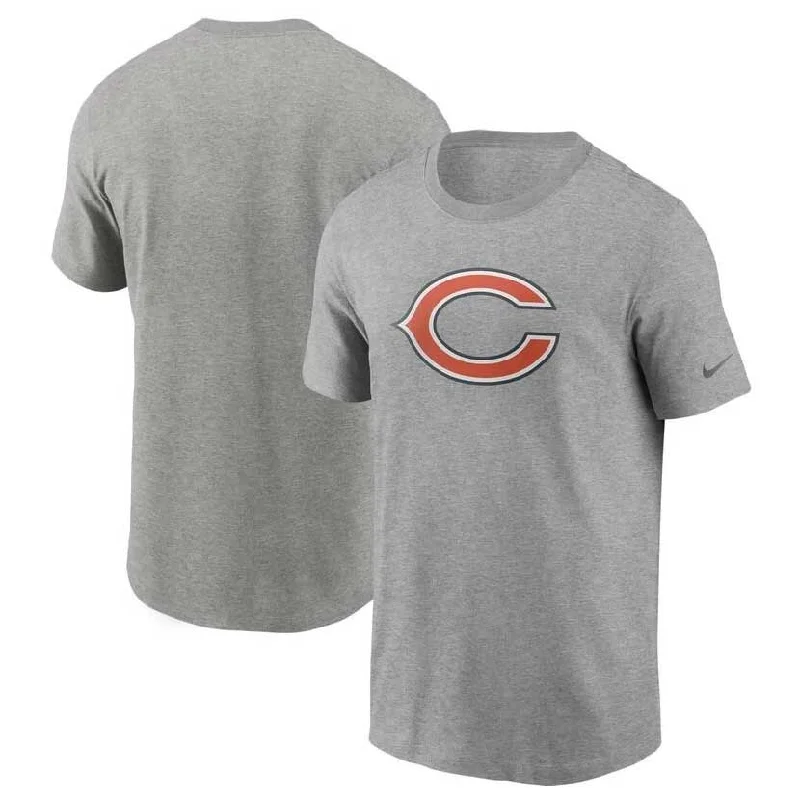 Deal Dash Chicago Bears Nike Grey Logo Essential T-Shirt