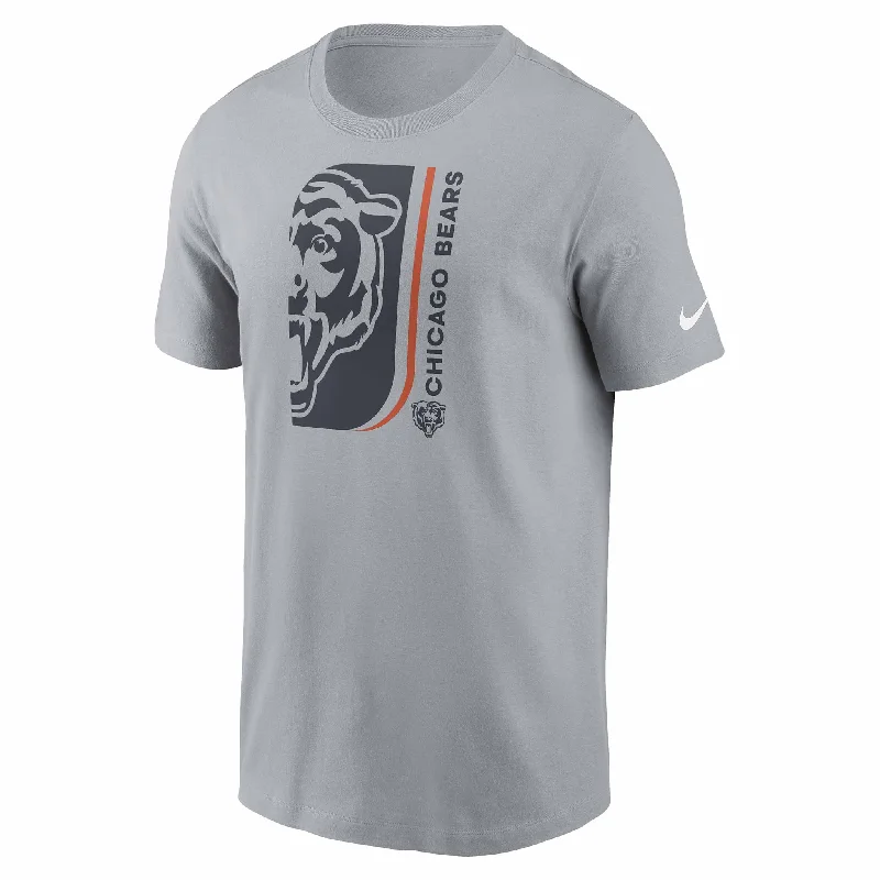 Overstock Clearance Chicago Bears Nike Lockup Essential T Shirt