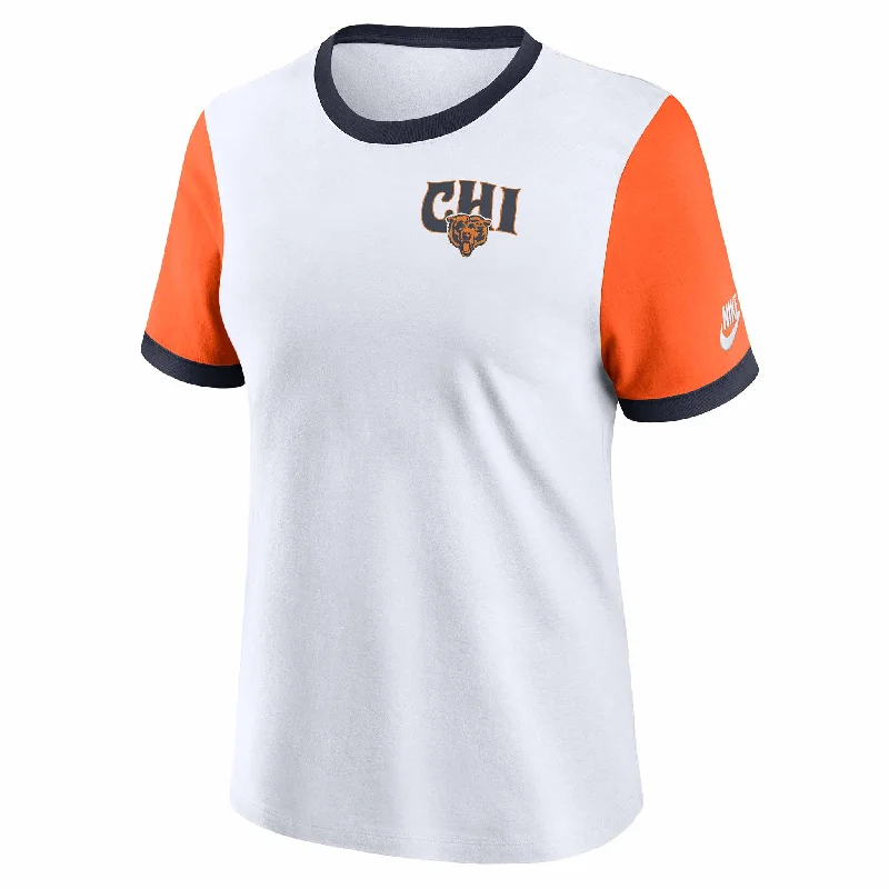 Unmissable Offer Chicago Bears Nike Women's Rewind Ringer T Shirt