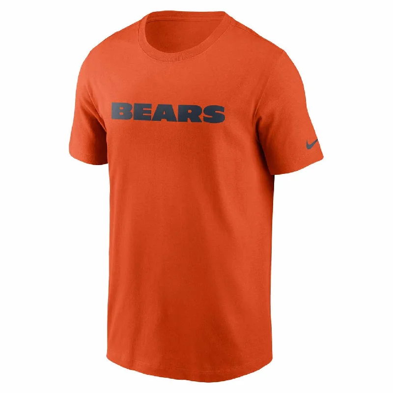 Amazing Deals Chicago Bears Nike Wordmark Essential T-Shirt