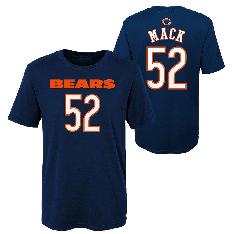 Final Markdown Chicago Bears Pre School Khalil Mack Name and Number Tee Shirt