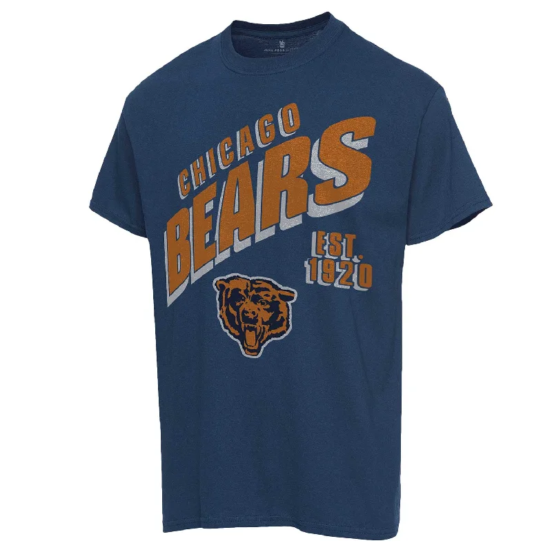 Weekend Bargains to Snag Chicago Bears Slant Retro T-Shirt