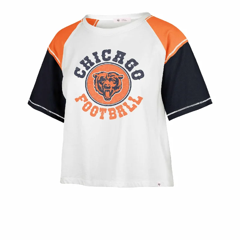 Exclusive Weekend Offers Inside Chicago Bears Women's Center Stage Cropped T-Shirt