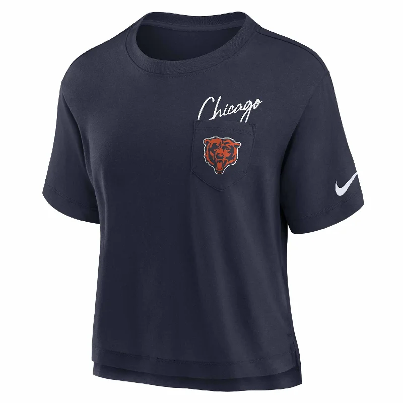 Weekend Offers You Can't Ignore Chicago Bears Women's Pocket High Hip T-Shirt