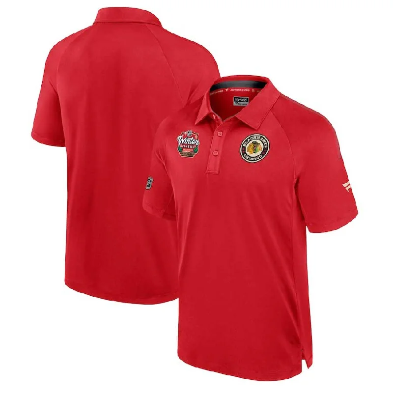 Price Drop Chicago Blackhawks 2025 Winter Classic Authentic Pro Polo