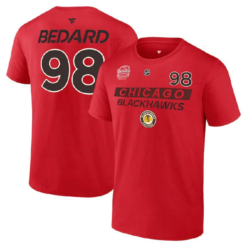 Online Deal Chicago Blackhawks Connor Bedard Fanatics 2025 Winter Classic Prime Name and Number T Shirt Online Deal Chicago Blackhawks Connor Bedard Fanatics 2025 Winter Classic Prime Name and Number T Shirt