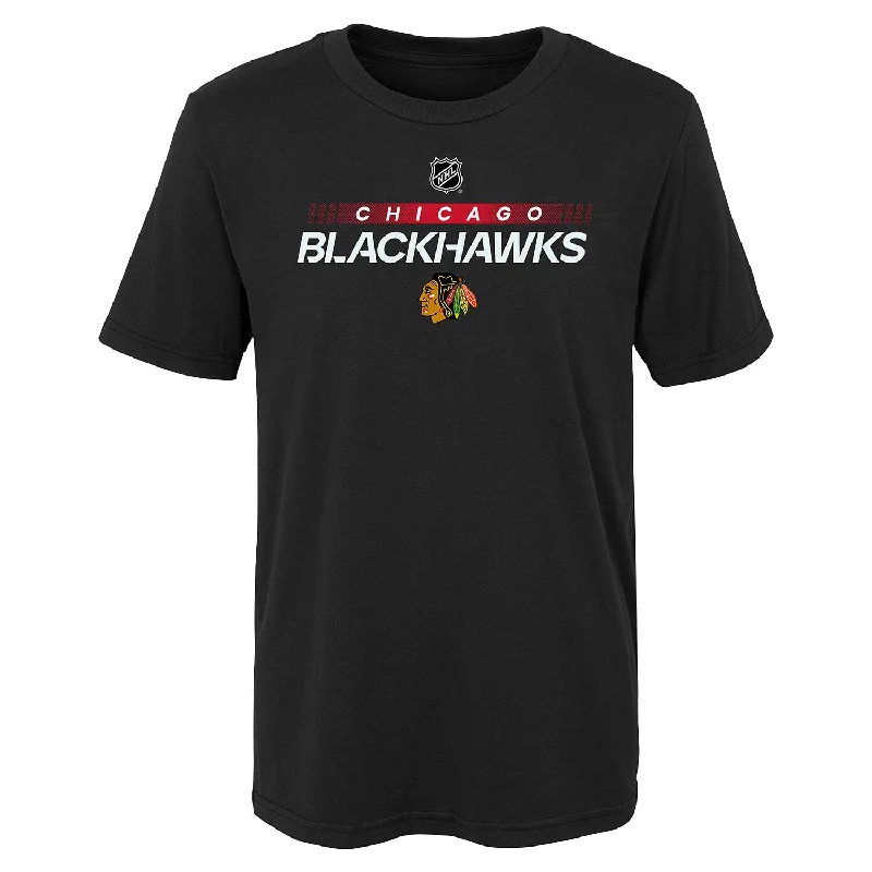 Weekend Special Chicago Blackhawks Preschool Prime Black T-Shirt