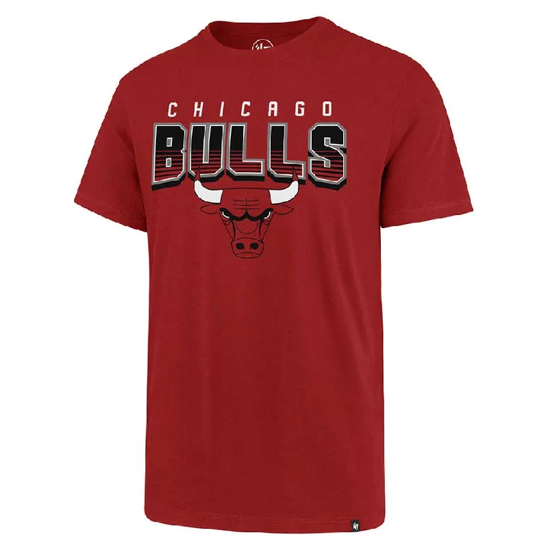Cash Savings Chicago Bulls Red Court Press Super Rival T-Shirt