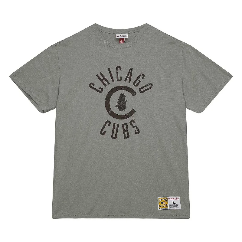Shop Now Chicago Cubs 1908 Grey Legendary Slub T-Shirt